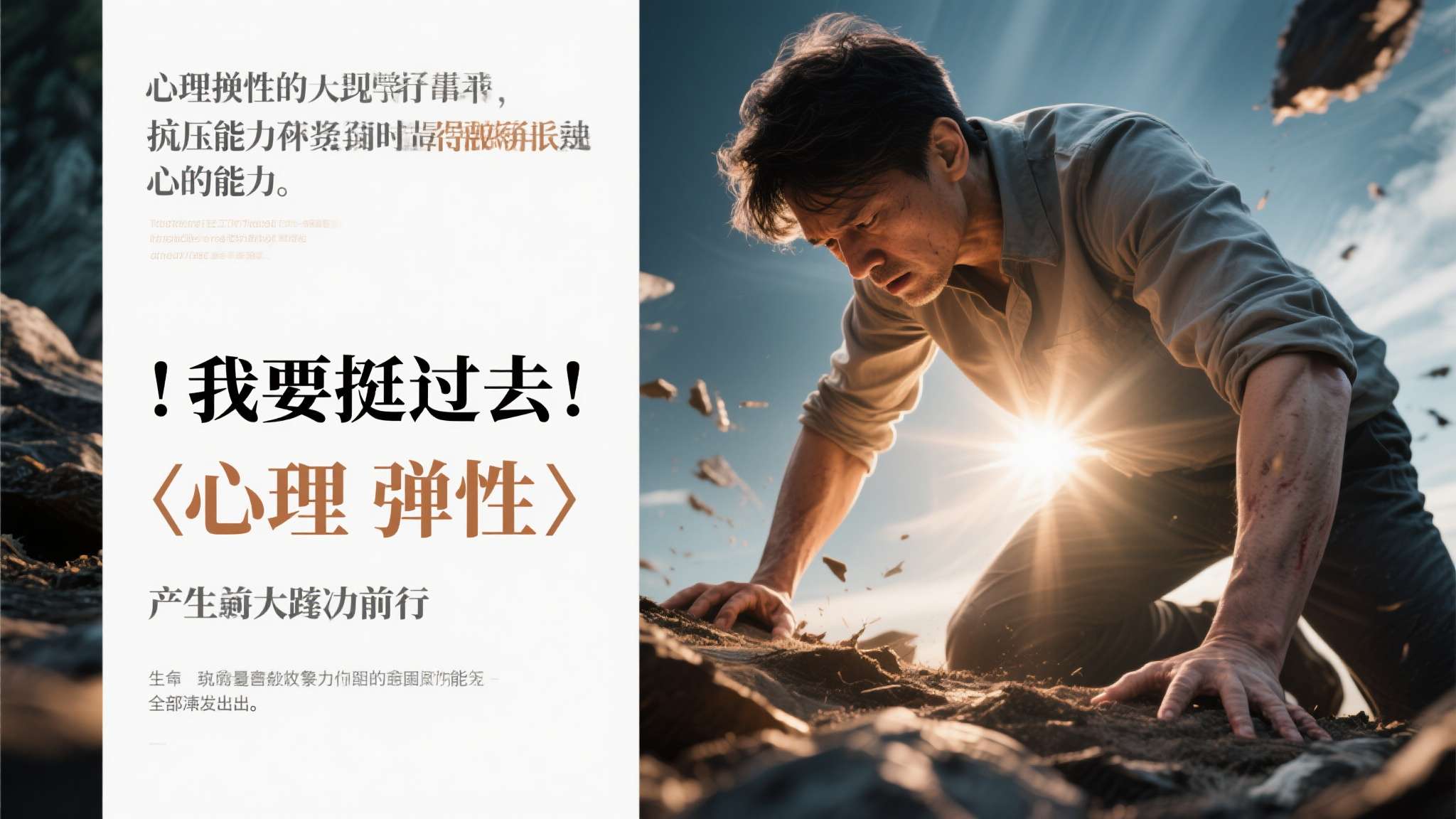 当躯体濒临崩溃边缘,精神力量将强势突围! 当躯体濒临崩溃边缘,精神力量将强势突围!
