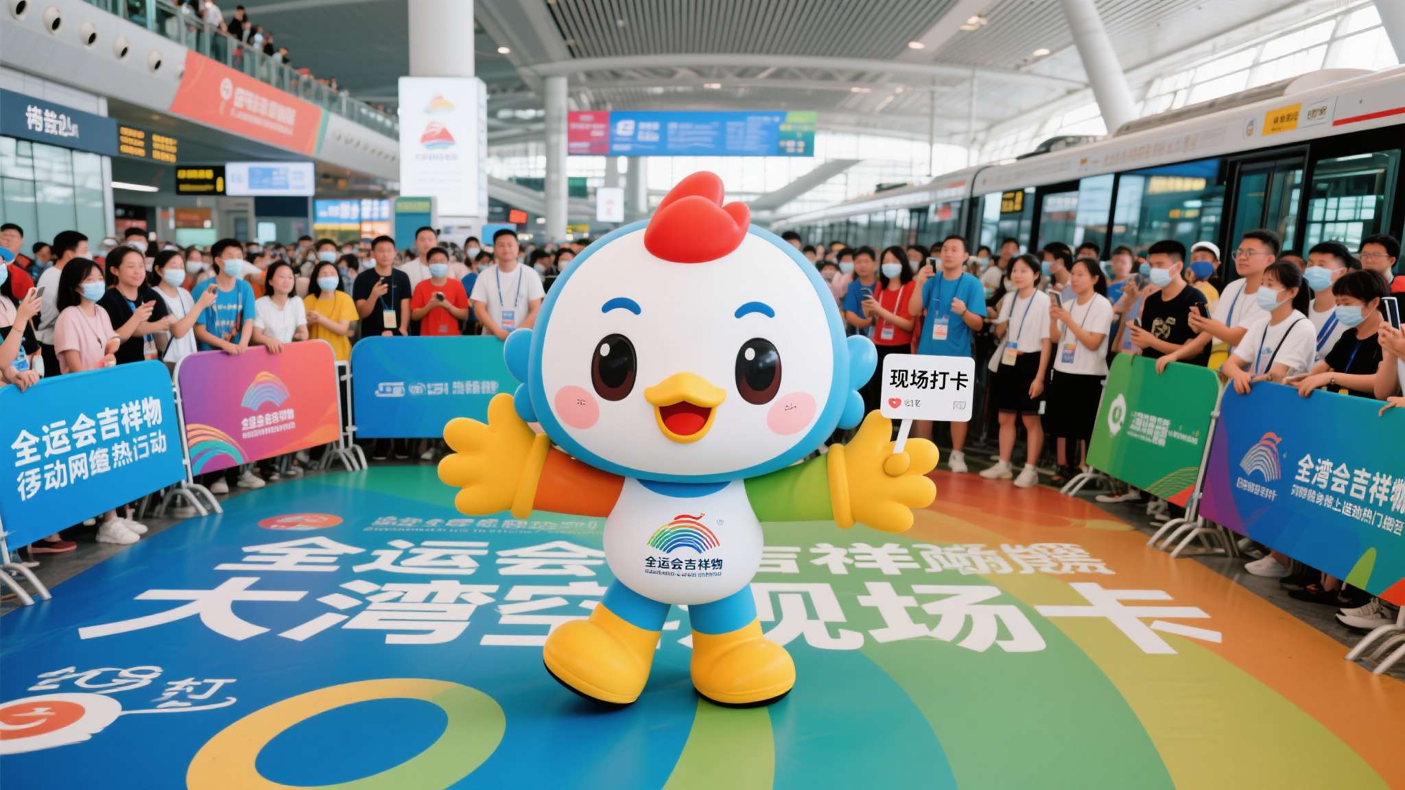 全运会吉祥物大湾鸡火出圈 全运会吉祥物大湾鸡火出圈